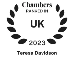Ranked in Chambers and Partners UK 2023 - Teresa Davidson Ranked in Chambers and Partners UK 2023 - Teresa Davidson