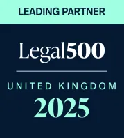 Legal 500 UK 2025 - Leading Partner at Winston Solicitors Legal 500 UK 2025 - Leading Partner at Winston Solicitors