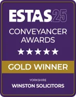 ESTAS 2025 Conveyancing Awards - Gold Winner