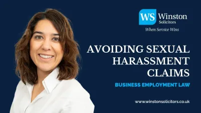 Embedded thumbnail for Samira Cakali - Business Employment Lawyer - Avoiding Sexual Harassment Claims Video
