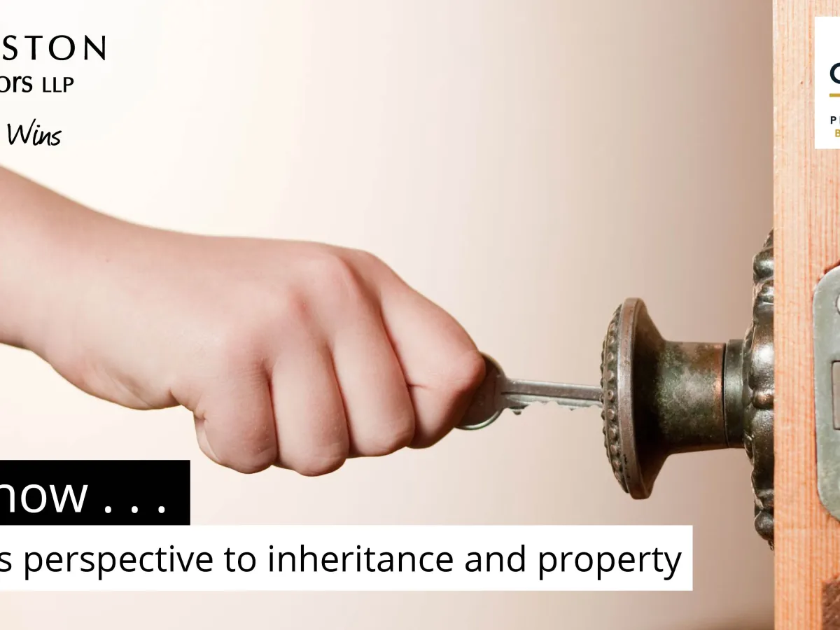 Inheritance and property seminar at Winston Solicitors Inheritance and property seminar at Winston Solicitors