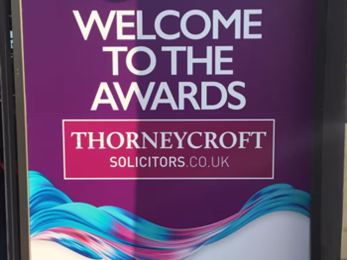 Winston Solicitors attend the Modern Law Conveyancing Award 2019