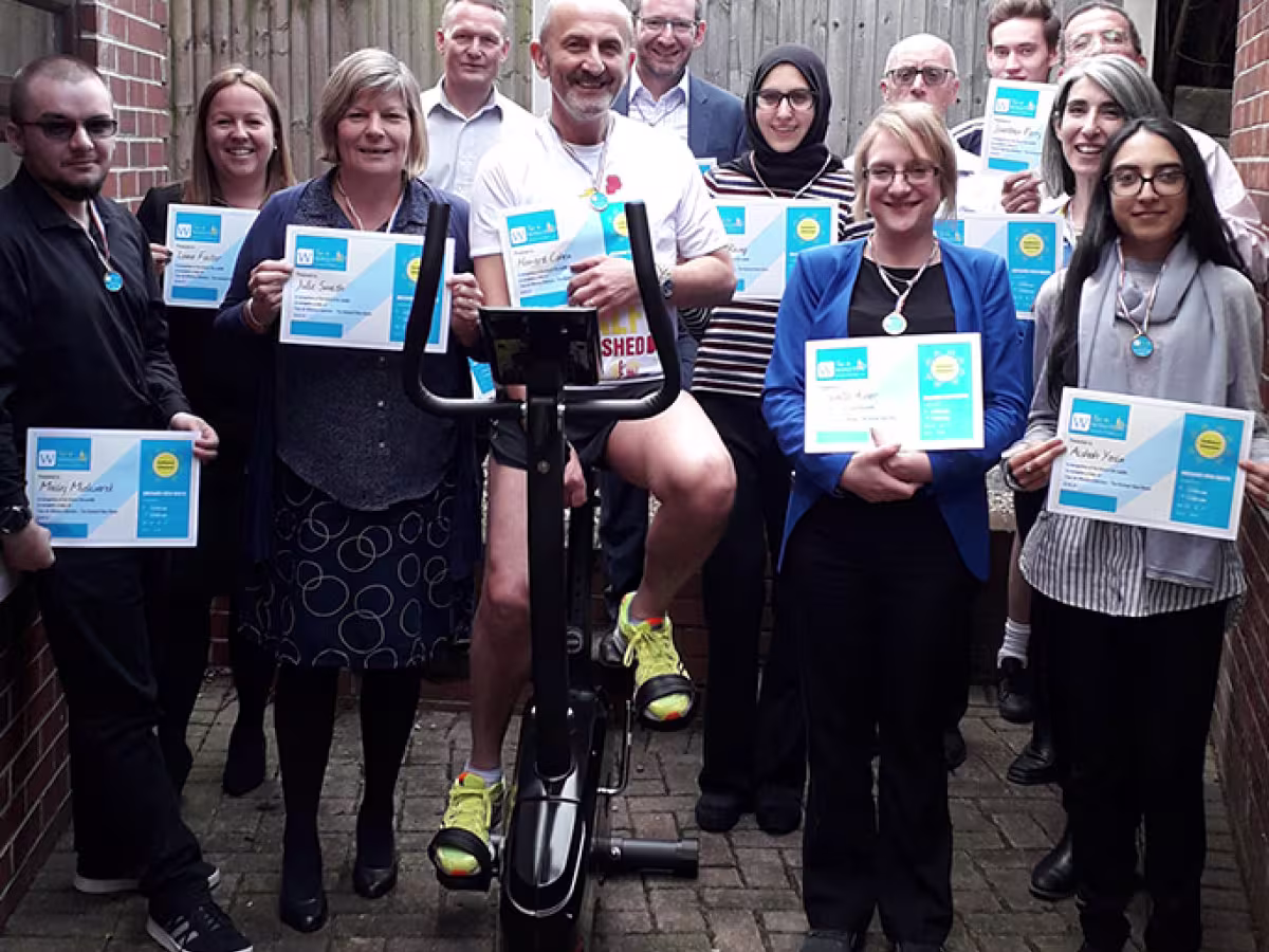 Completing the Tour de Winston Solicitors - the Orchard View Route