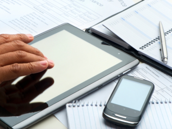 How does your business collect and store data