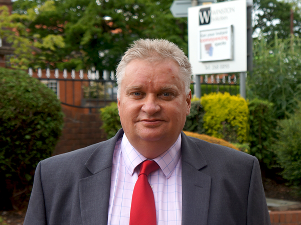 David Barker Head of insolvency at Winston Solicitors