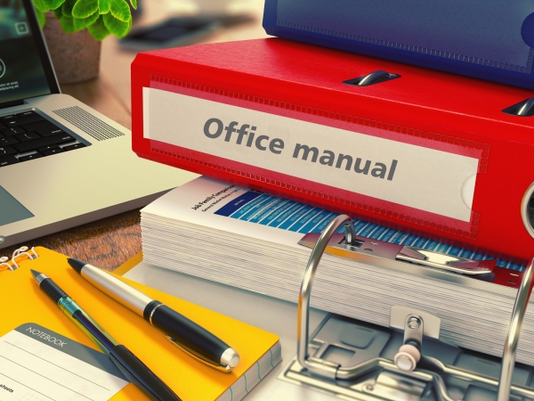 follow your own office procedures