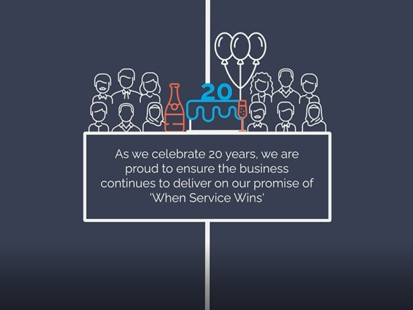 Celebrating 20 years at Winston Solicitors